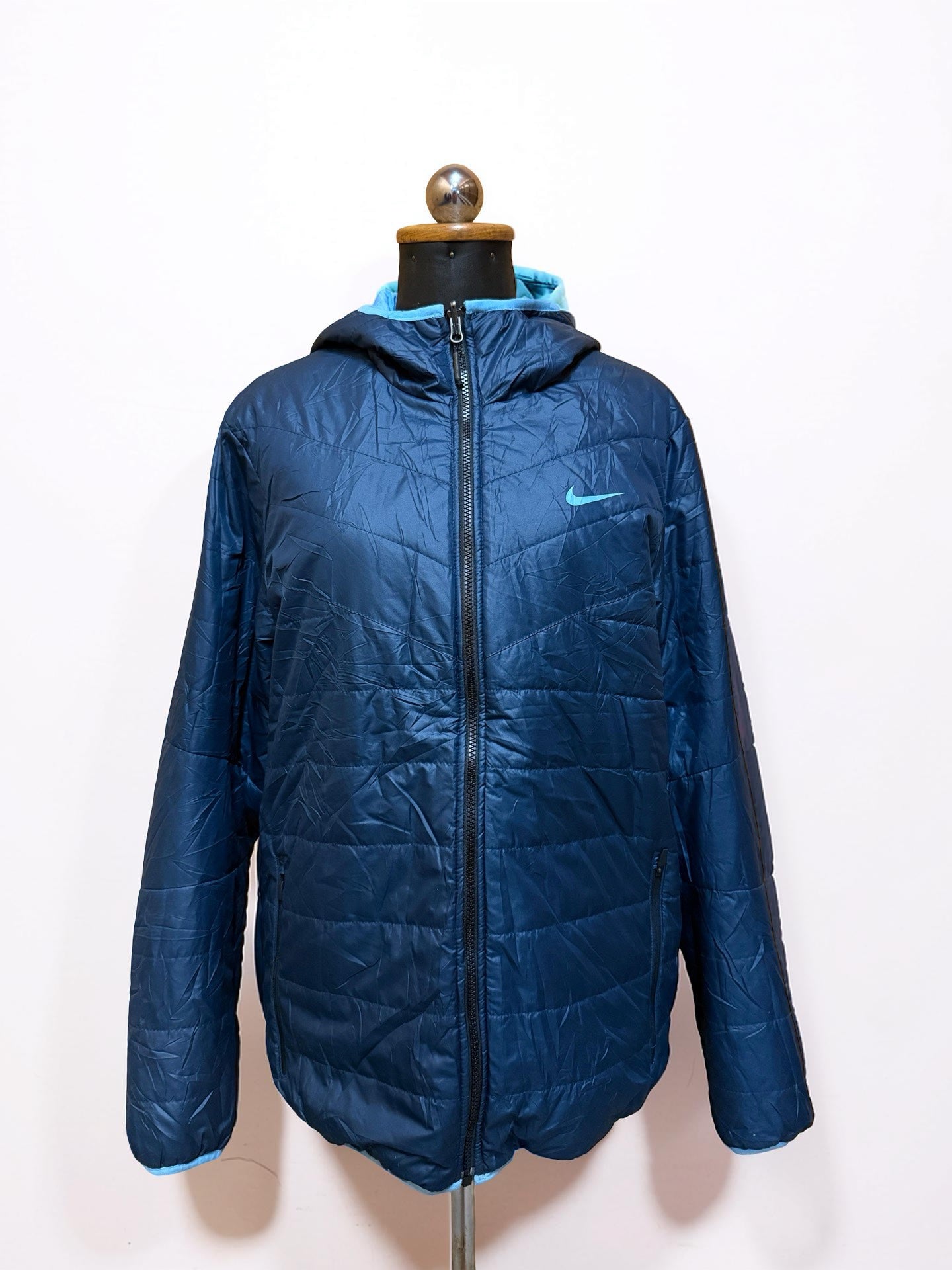 Vintage Nike Manchester City FC Herren-Wendejacke